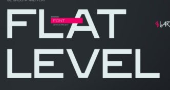 Download Free Flat Level Font - Free Fonts