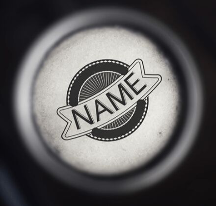 Vintage Logo Label PSD Mockup
