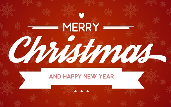 Christmas & New Year Greeting Card PSD Template