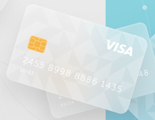 Glassmorphism Bank Card Figma Template