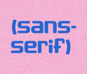 FONTICK Sans Serif Font