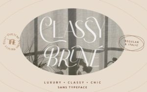 Classy Brune Font