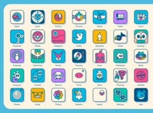 64 Pokemon App Icons For iOS