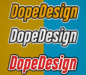 Cartoonish Text Effect For Photoshop