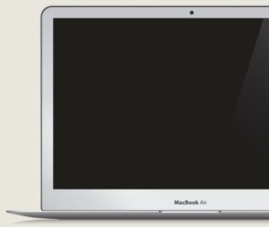 High Quality MacBook Air Mockup PSD