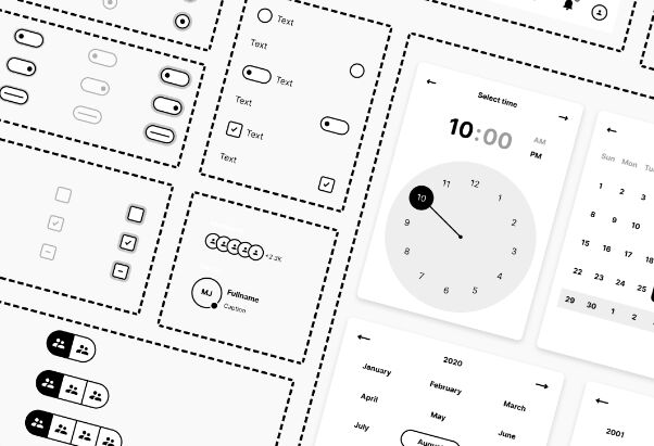 Customizable Wireframe System Figma