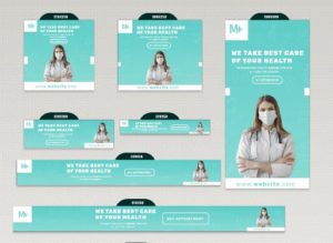 Medical Banner Templates PSD
