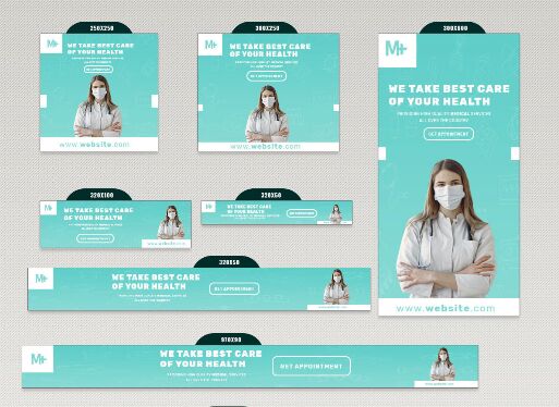 Medical Banner Templates PSD