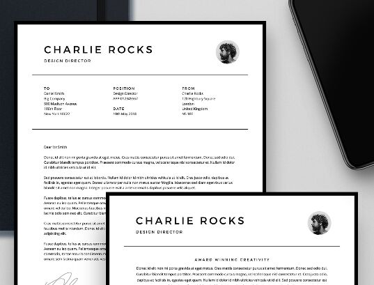 Simple_Resume Template (AI, INDD, PSD, PDF)