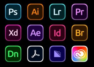 21 Adobe Creative Cloud Icons For Big Sur