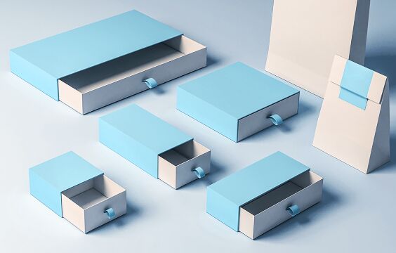 Packaging Sleeves Mockup PSD