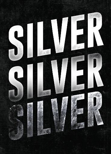 Silver Text Effect Photoshop