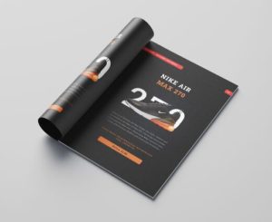 A4 Size Product Catalogue PSD Mockups