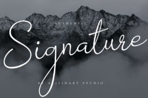 Barokah Signature Font