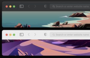 Scalable Safari Browser Mockup (Big Sur)