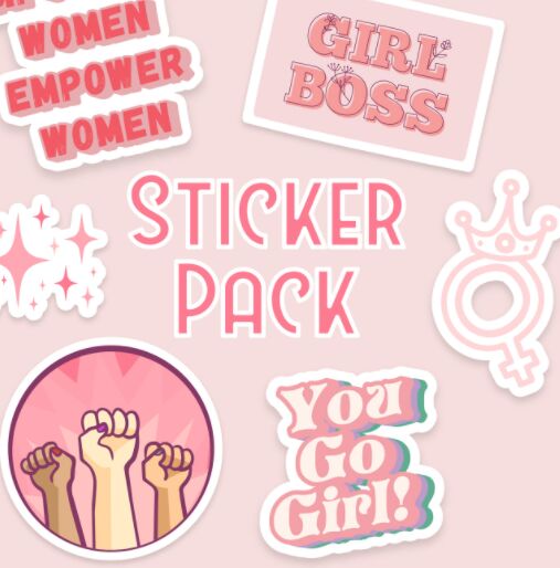 International Women's Day Stickers & Wallpapers
