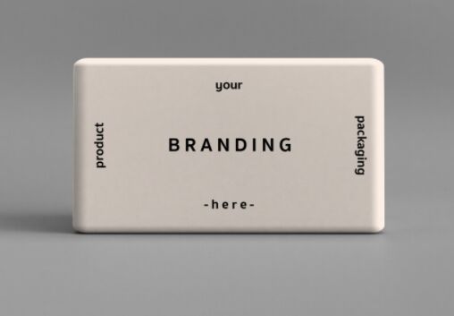 Soap Paper Box Mockup PSD