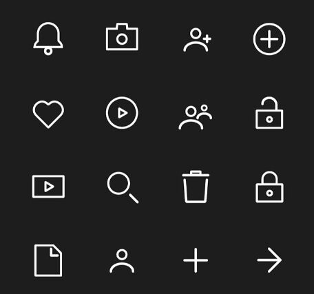 56 Vector Line Icons