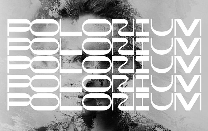 Polonium Latin and Cyrillic Font