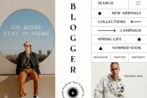 Fashion Blog Adobe XD Template