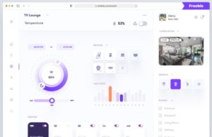 Smart Home Dashboard UI Figma