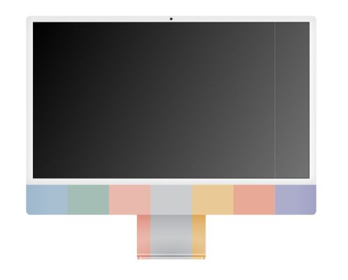 iMac 24 2021 Figma Mockup