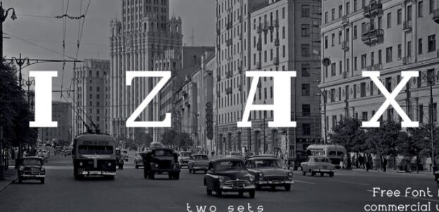 IZAX Serif Font