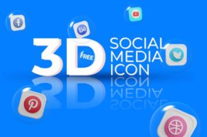 3D Social Icons Pack