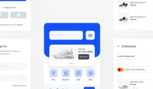 Shopy Shopping App Mobile UI Kit Figma