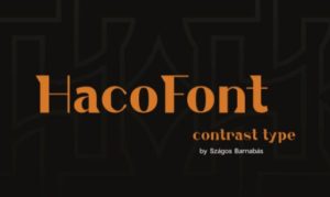 Haco Font