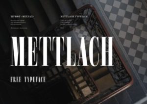 Mettlach Typeface