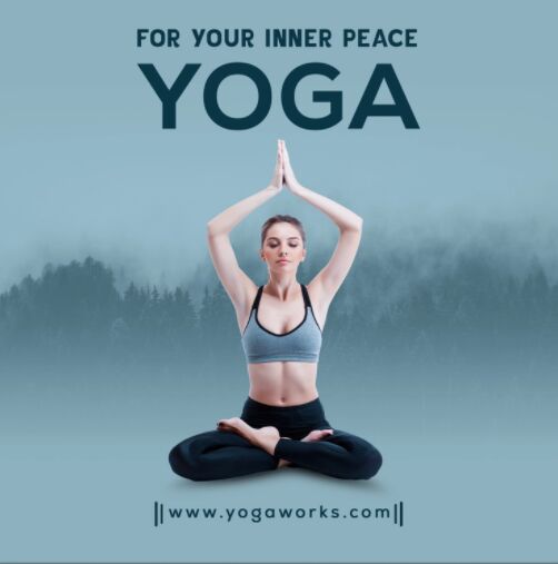 Yoga Social Media Poster & Banner PSD Template