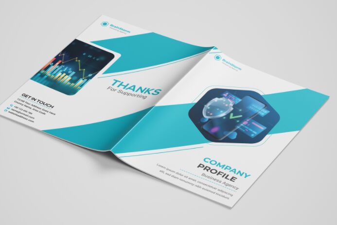 Company Profile & Brochure Vector Template