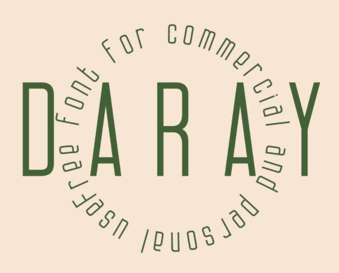 Free Daray Sans Serif Font - TitanUI