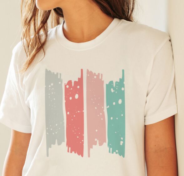 Abstract T-shirt Design PSD