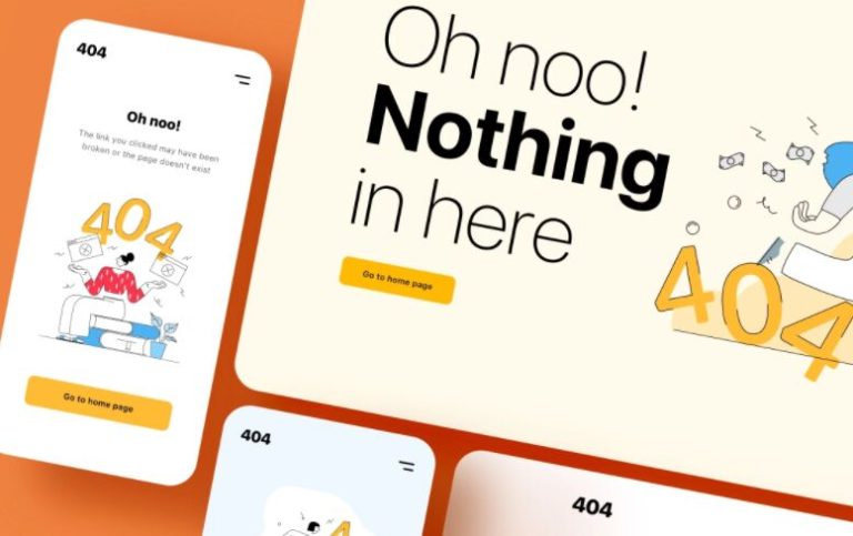 404 Not Found Illustrations Vector