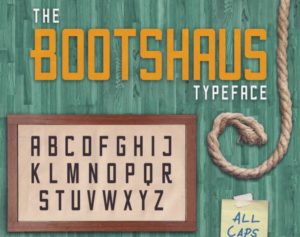 Bootshaus Font
