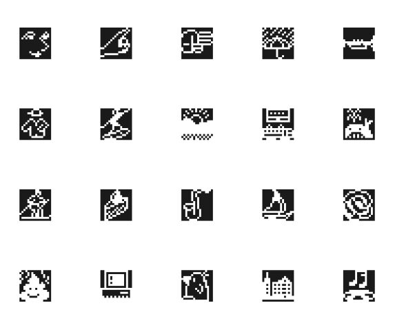180 Pixel Emoji Pack Figma