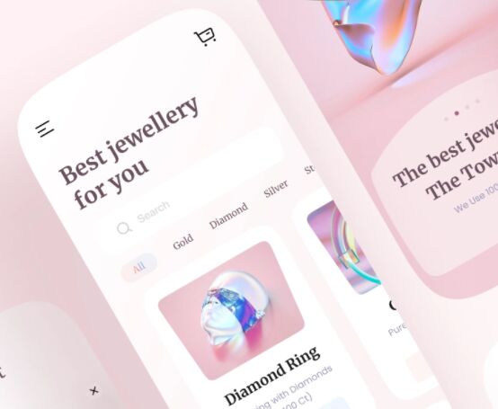 Jewellery App UI Figma