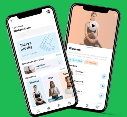 Yoga & Workout App UI Design Figma