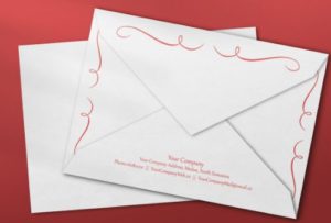 Baronial Envelope Mockup PSD