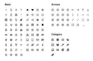 330 Pixel Perfect Icons (3 Styles)