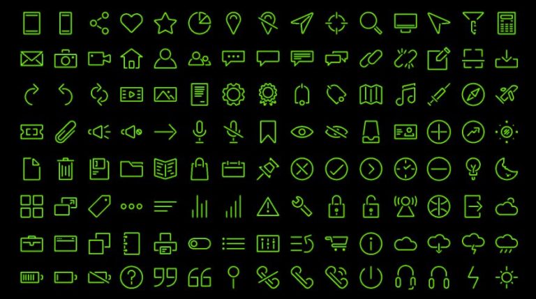 120 Stroke Icons (EPS, FIGMA, SVG)
