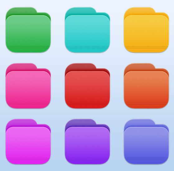 Big Sur Custom Folder Icons