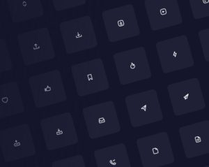 500 Editable UI Icons Figma