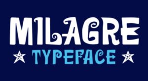 Milagre Display Typeface