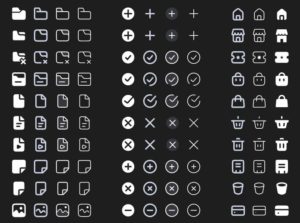 800+ Stroke Icons Pack