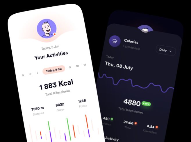 CaFit Fitness UI Kit Figma