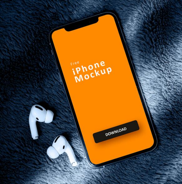 Simple & Easy To Edit iPhone 12 PSD Mockup