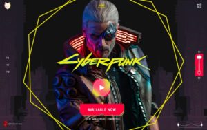 Cyberpunk 2077 UI Design Figma